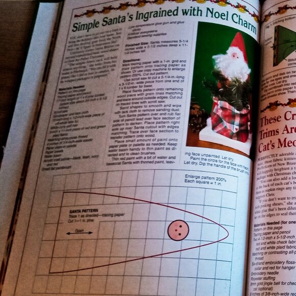 Country Woman 2001 Christmas Recipe & Crafts Hard Cover Book-EXCELLENT Condition - Picture 8 of 9